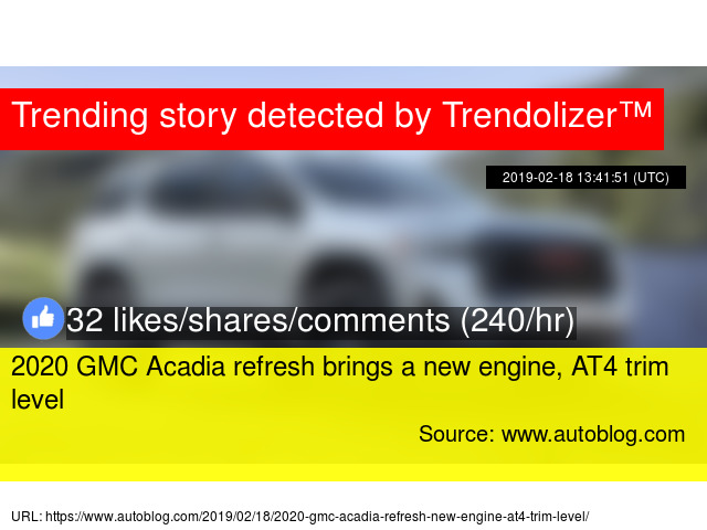 2020 GMC Acadia Adds AT4 Trim, Turbo Engine >> 2020 Gmc Acadia Adds At4 Trim Turbo Engine Upcoming New Car 2020 GMC Acadia Adds AT4 Trim, Turbo Engine >> 2020 Gmc Acadia Adds At4 Trim Turbo Engine Upcoming New Car